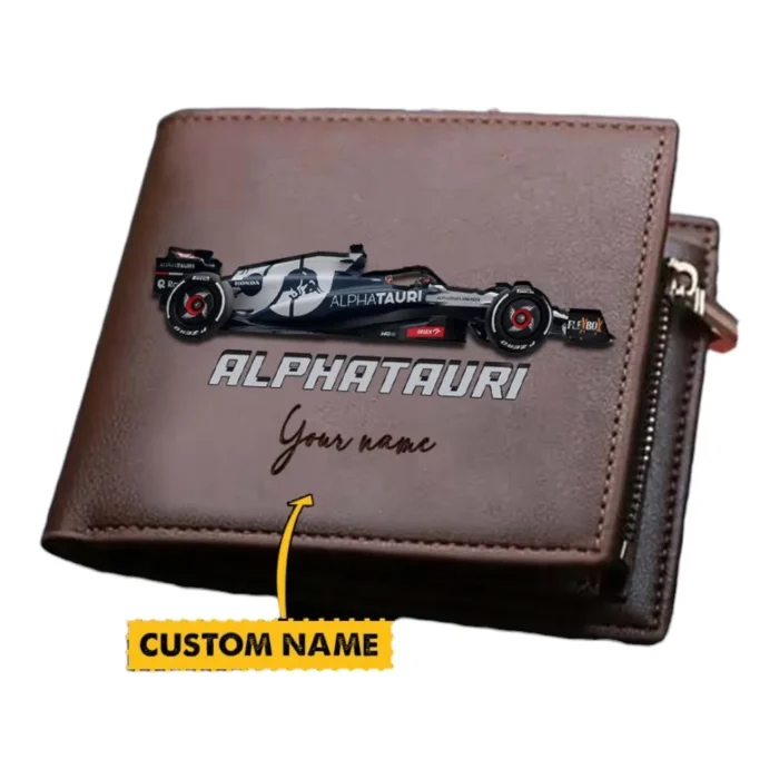 Sport Car PU Leather Wallet, Custom PU Leather Wallet CAR379