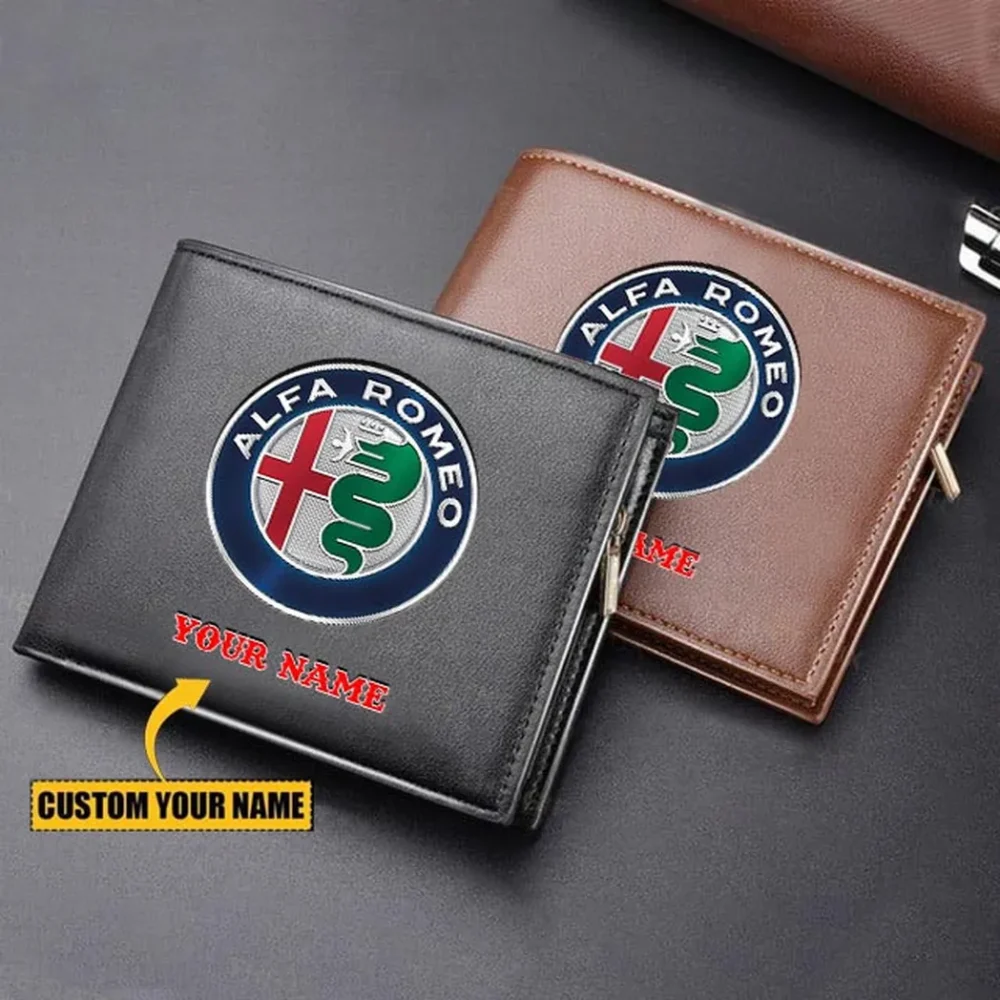 Racing Heritage PU Leather Wallet, Road-Ready Automotive Wallet CAR260