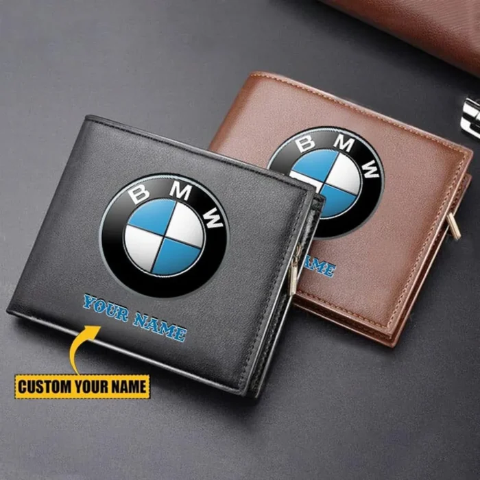 High-End Executive Car PU Leather Wallet, Custom Garage PU Wallet CAR260