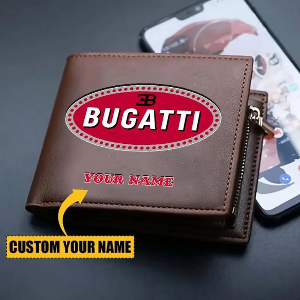 Exotic Automobile PU Leather Wallet, Rugged Driver’s Leather Wallet CAR260 - Image 3