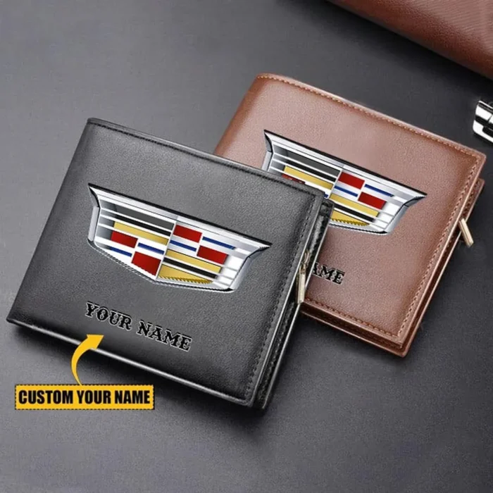 American Luxury Sedan PU Leather Wallet, Performance-Inspired PU Wallet CAR260
