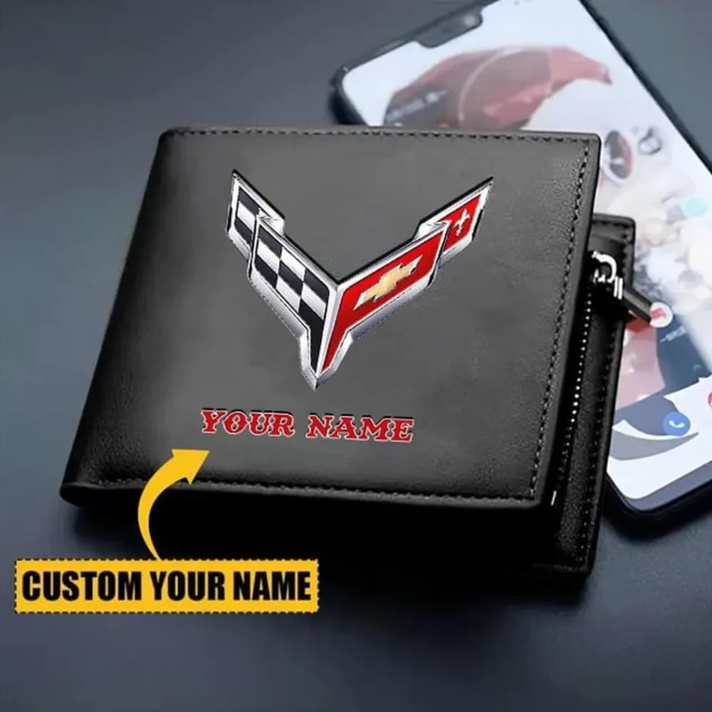 Speed Coupe PU Leather Wallet, Custom Garage PU Wallet CAR260 - Image 2