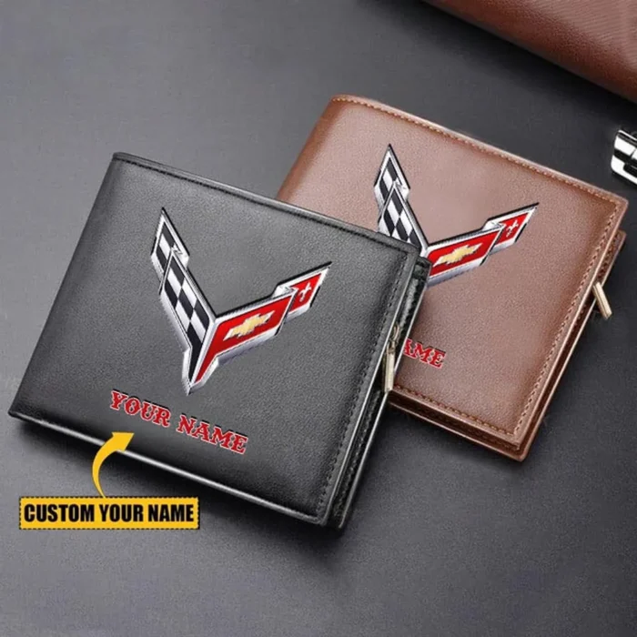 Speed Coupe PU Leather Wallet, Custom Garage PU Wallet CAR260