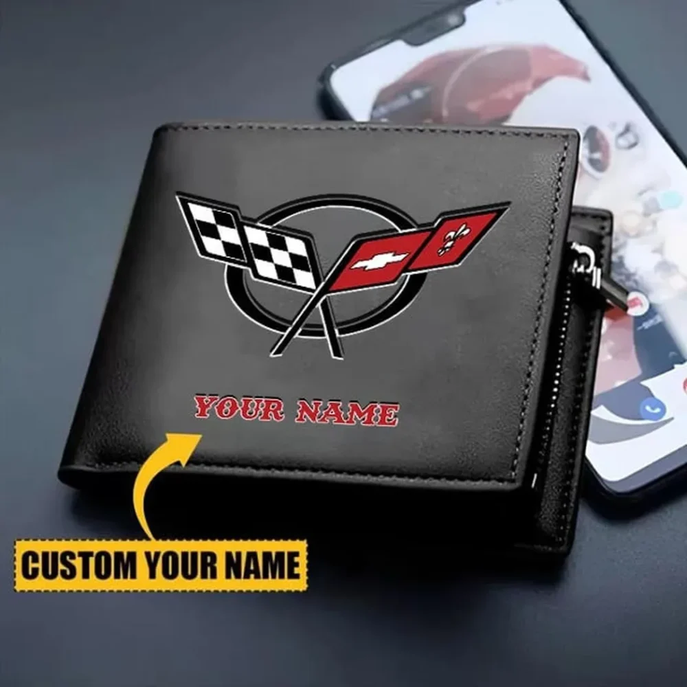 Modern Muscle Car PU Leather Wallet, Classic PU Leather Wallet CAR260 - Image 2