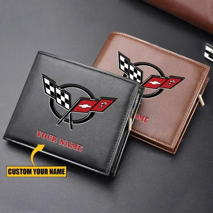 Modern Muscle Car PU Leather Wallet, Classic PU Leather Wallet CAR260