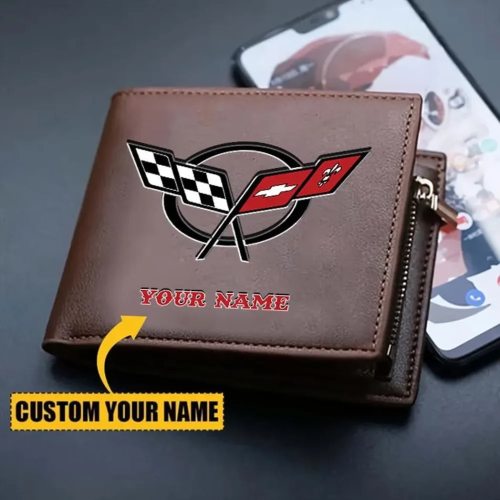 Modern Muscle Car PU Leather Wallet, Classic PU Leather Wallet CAR260 - Image 3