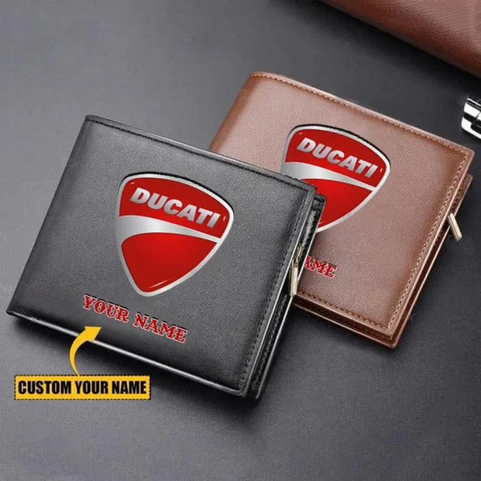 Italian Sport Bike PU Leather Wallet, Moto & Car Fan Wallet CAR260