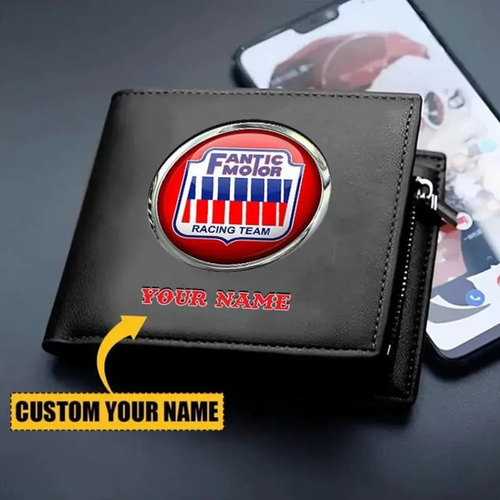 Adventure Two-Wheeler PU Leather Wallet, Street Performance Wallet CAR260 - Image 2
