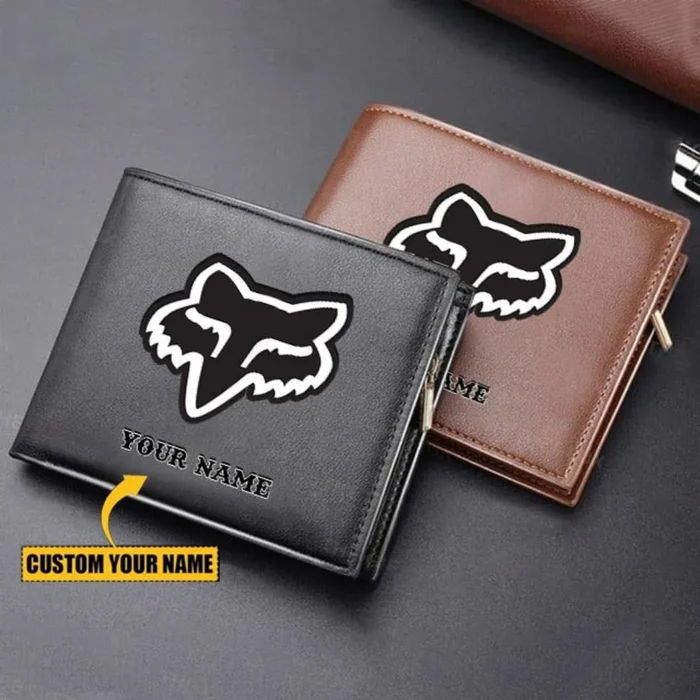 Motocross Gear PU Leather Wallet, Automotive Lifestyle PU Wallet CAR260