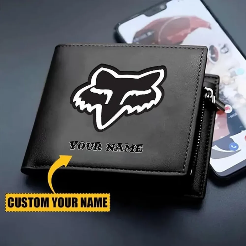 Motocross Gear PU Leather Wallet, Automotive Lifestyle PU Wallet CAR260 - Image 2