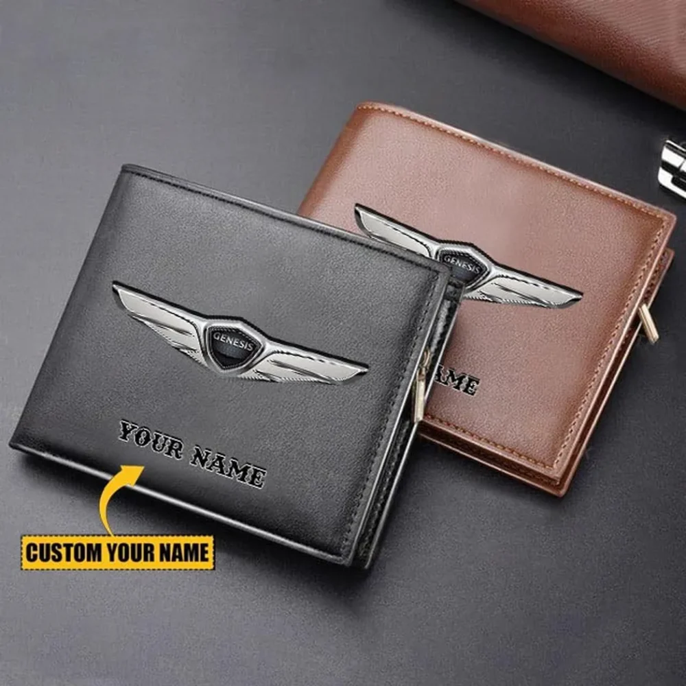 Executive Car PU Leather Wallet, Street-Ready Auto Wallet CAR260