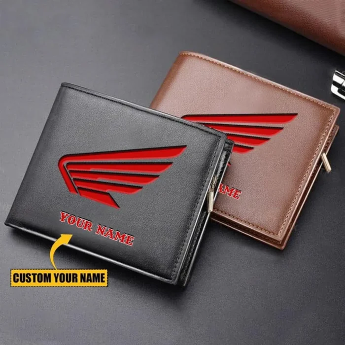 Adventure Motorbike PU Leather Wallet, Performance-Inspired PU Wallet CAR260