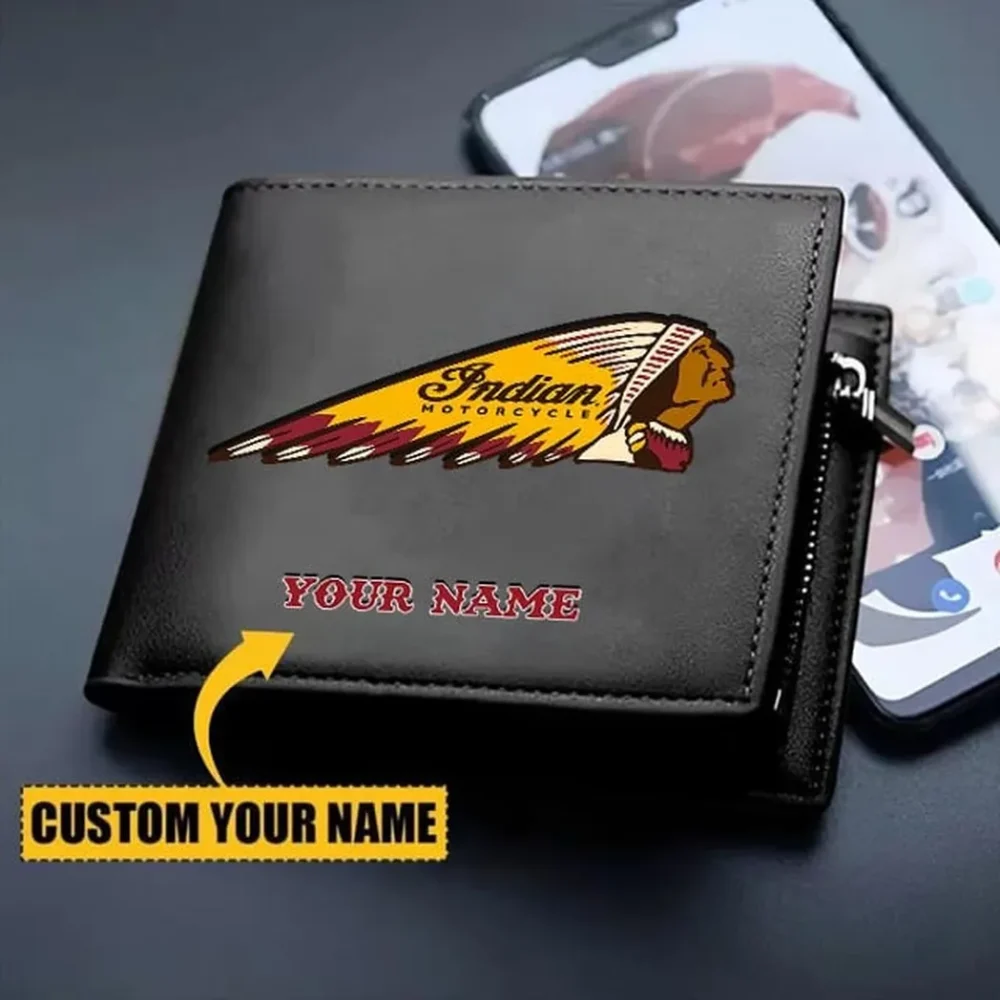 Retro Road Machine PU Leather Wallet, Gearhead’s Essential PU Wallet CAR260 - Image 2