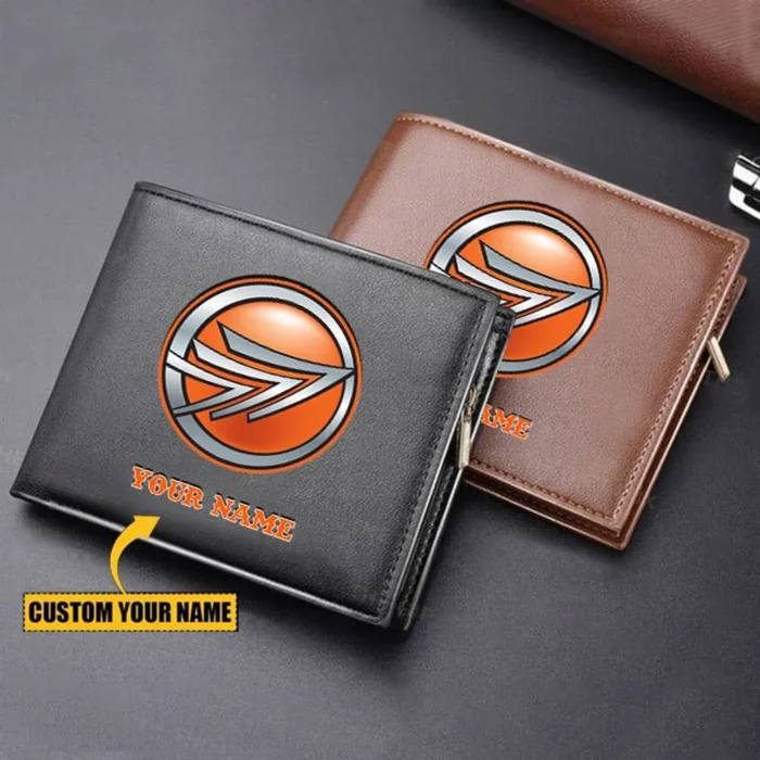 Modern Street Bike PU Leather Wallet, Auto Enthusiast PU Wallet CAR260