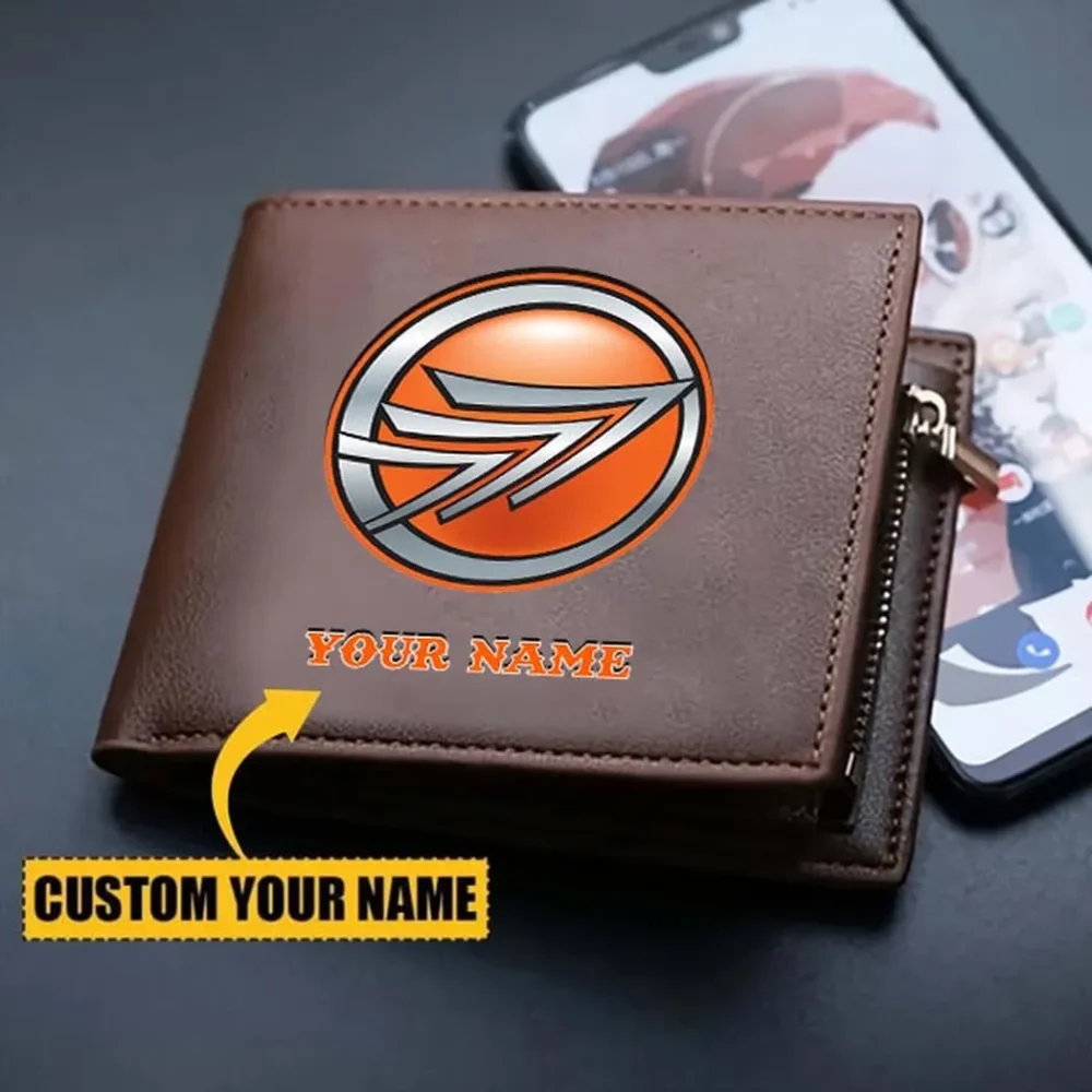Modern Street Bike PU Leather Wallet, Auto Enthusiast PU Wallet CAR260 - Image 3