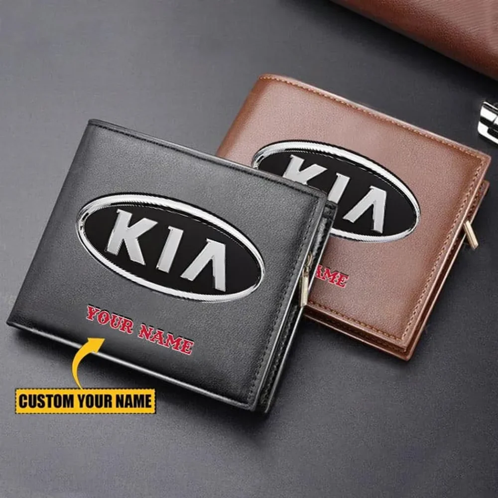 Small City Car PU Leather Wallet, Performance-Inspired PU Wallet CAR260