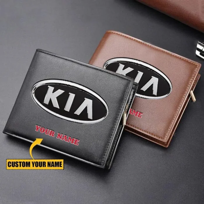 Small City Car PU Leather Wallet, Performance-Inspired PU Wallet CAR260