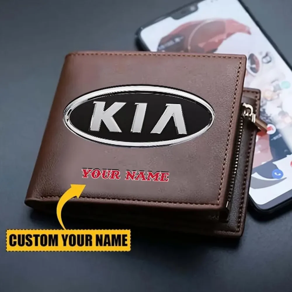 Small City Car PU Leather Wallet, Performance-Inspired PU Wallet CAR260 - Image 3