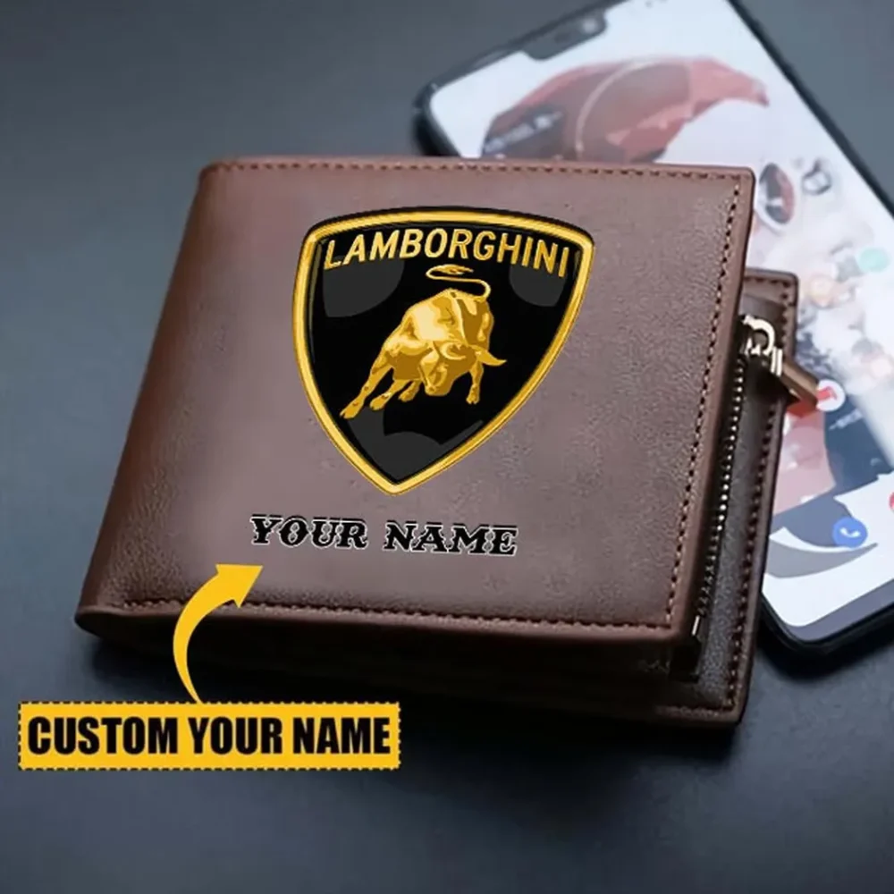 Italian Speed Machine PU Leather Wallet, Motorhead Everyday Wallet CAR260 - Image 3