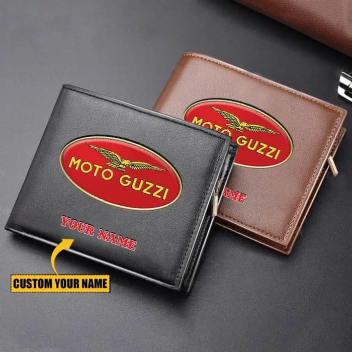 Classic Touring Bike PU Leather Wallet, Rugged Driver’s Leather Wallet CAR260