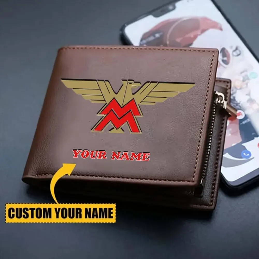 Modern Motorbike PU Leather Wallet, Street Performance Wallet CAR260 - Image 3