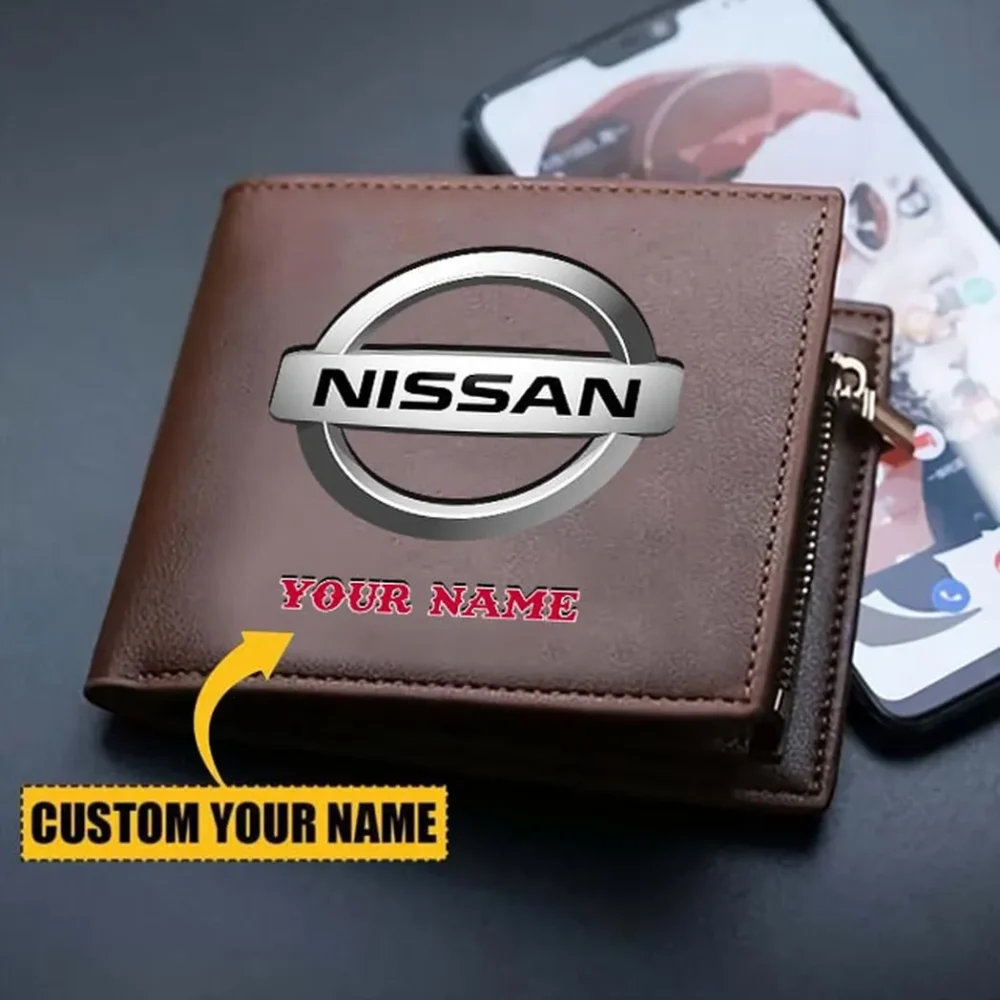 Mid-Size Sedan PU Leather Wallet, Moto Street PU Wallet CAR260 - Image 3