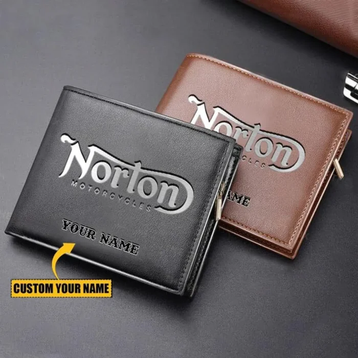 Custom Road Bike PU Leather Wallet, Rugged Driver’s Leather Wallet CAR260
