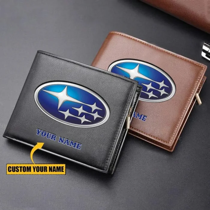 Outdoor Lifestyle Vehicle PU Leather Wallet, Sleek Car Enthusiast Wallet CAR260