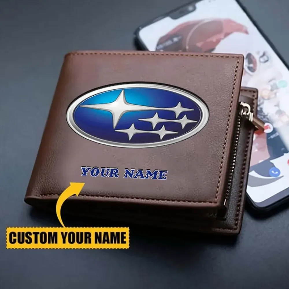 Outdoor Lifestyle Vehicle PU Leather Wallet, Sleek Car Enthusiast Wallet CAR260 - Image 3