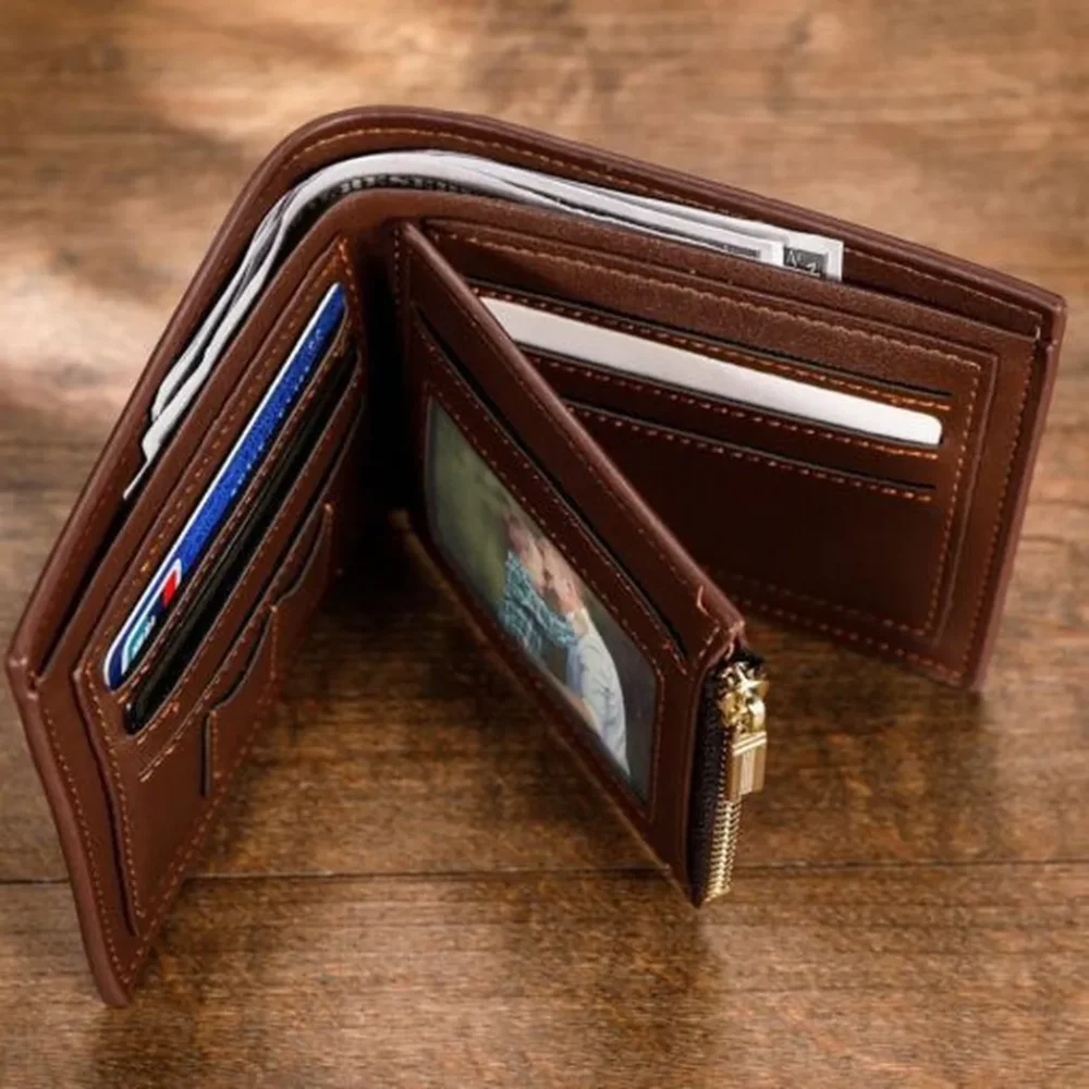 Heritage Touring Coupe PU Leather Wallet, Rugged Driver’s Leather Wallet CAR260 - Image 6
