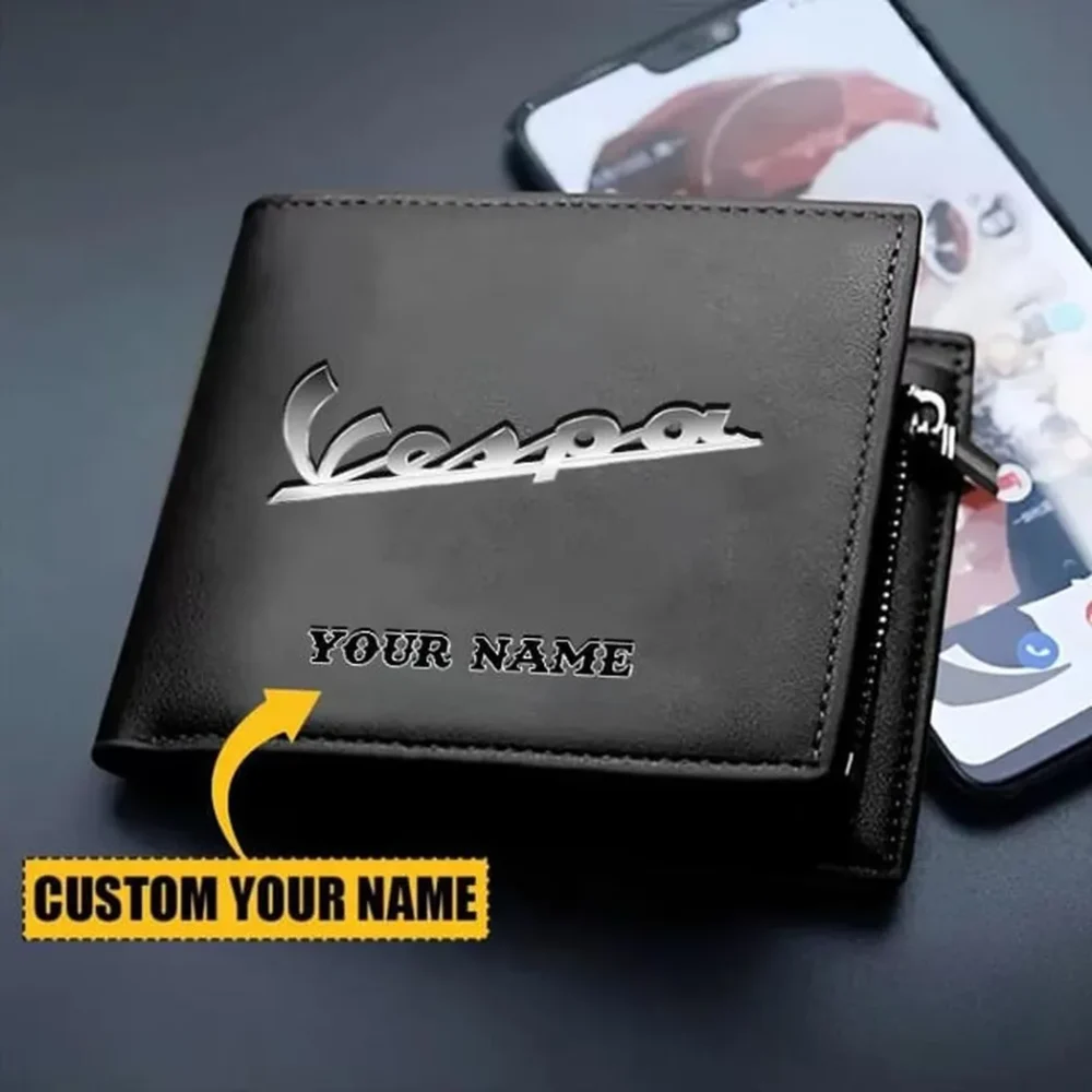 Italian Motorcycle PU Leather Wallet, Automotive Lifestyle PU Wallet CAR260 - Image 2