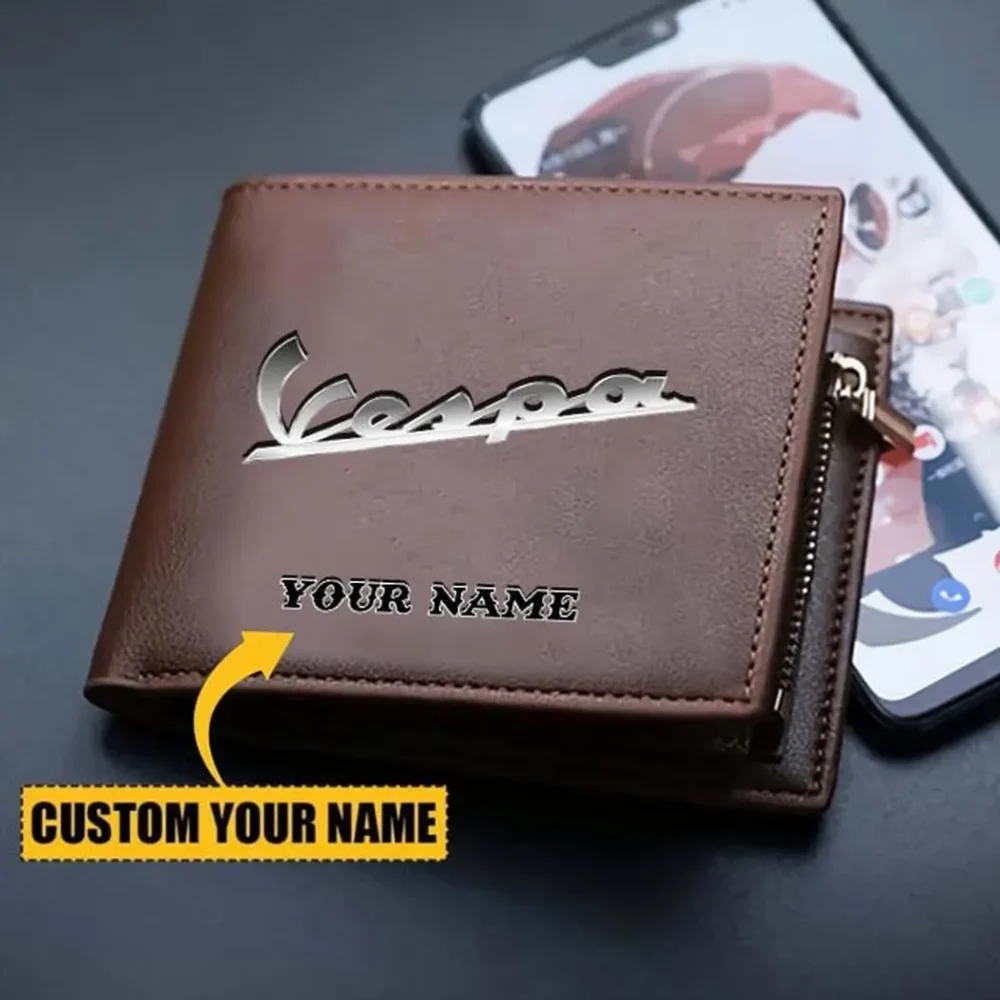 Italian Motorcycle PU Leather Wallet, Automotive Lifestyle PU Wallet CAR260 - Image 3