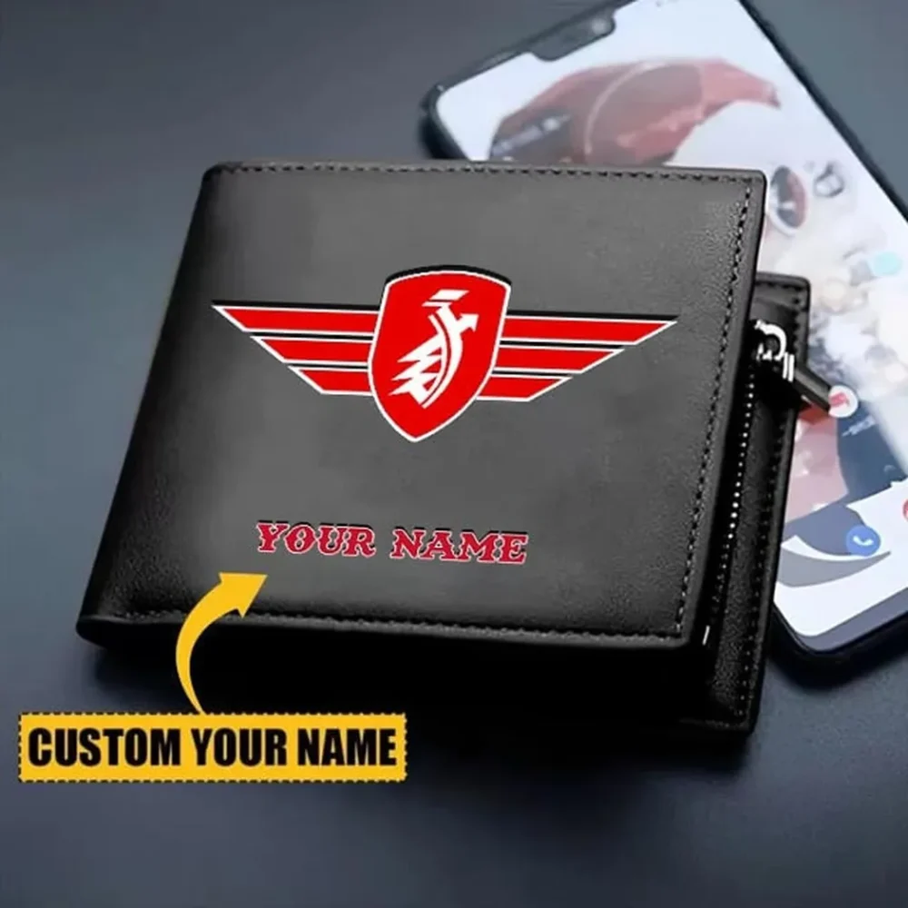 Traditional Motorcycle PU Leather Wallet, Driver-Inspired PU Wallet CAR260 - Image 2